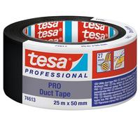 Toile Americaine Economique 74613 Noir 25Mx50mm Tesa