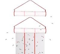 Ruban Anti-Mouches, Paquet de 2 Rouleaux de piège à Mouches Collants 13, 12 | Revêtement adhésif puissant, attrape les vols courants, idéal pour la maison et le jardin.