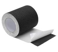 Ruban antidérapant, 10 m x 15 cm, noir, en PVC avec grain abrasif, pour escaliers et scooters