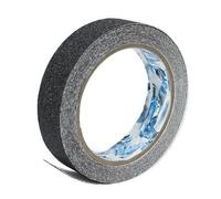 Ruban antidérapant 25 mm x 5 m, couleur noire, haute résistance, idéal pour améliorer la sécurité sur les surfaces glissantes.