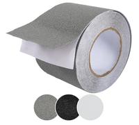 Ruban antidérapant PVC, auto-adhésif, gris, 10 cm x 10 m