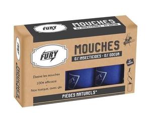 Ruban attrape-mouches écologique - lot de 4