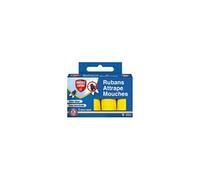 Ruban attrape-mouches Fly Catcher Strips - Lot de 4 - Glu extra forte