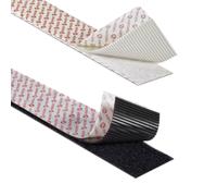 Velcro Bande adhésive Extra Forte – Crochet & Boucle 50 mm x 5 m Noir