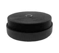 Ruban auto-agrippant à coudre, Ruban auto-agrippant à coudre en nylon non adhésif noir 38 mm x 2 mètres
