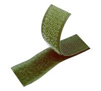 Ruban auto-agrippant à coudre, Ruban auto-agrippant non adhésif à coudre, vert armée, 25 mm x 5 mètres