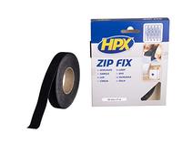 Ruban auto-agrippant ZIP FIX (Sangle) - Noir 20mm x 5M