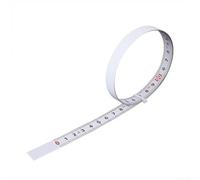 Ruban auto-mesureur en acier au carbone avec échelle inversée pour le travail du bois, outil de précision à bord droit, 60 cm (B)