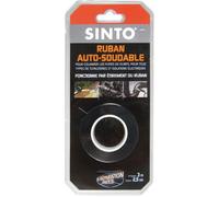 Ruban auto-soudable - SINTO - 3m x 2,5cm - Noir - Multi-usages - Résistant à l'humidité