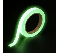 Ruban Autocollant Fluorescent 8 H, Ruban Adhésif Phosphorescent 10Mx1CM, Bande Autocollante Lumineuse Vert Brillant, Imperméable, Amovible pour Marquage de Sécurité et Décorations Nocturnes