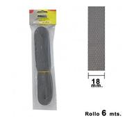 Ruban Aveugle Wolfpack Gris 18 mm. Rouleau 6 mètres