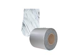 Ruban Butyle Aluminium Ruban de papier d'aluminium butyle | For le traitement d'étanchéité des fissures et des murs des tuiles de toit(10cm x 10m)