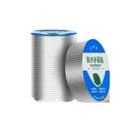 Ruban Butyle Aluminium Ruban de papier d'aluminium butyle | Tolérance à haute température, for arrêter les fuites des tuyaux de toit(5 Meter x 5cm)
