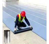 Ruban butyle en feuille d'aluminium imperméable et résistant aux hautes températures pour la réparation des murs et des toitures, mastic d'étanchéité pour conduits, bande adhésive épaisse (5