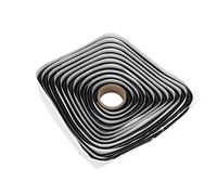 Ruban Butyle pour Pare-brise de Porte de Phare de Voiture 4 M/4,37 Yd Bande Adhésive de Mastic en Caoutchouc pour l'étanchéité de la Carrosserie du Véhicule et la Réduction du Bruit