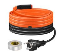 Ruban Chauffant BDDFOTO 25 W/m, Protection Antigel Pour Conduites d’Eau Potable, Autorégulant et Économe en Énergie, 3 m