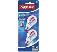 Ruban correcteur - BIC - Tipp-ex Mini Pocket Mouse - 5 mm x 5 m - Format mini - Corps transparent