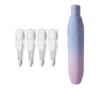 Ruban correcteur couleur rechargeable avec 4, Sweet dream of salt | Pointe de rétractable à changement de couleur avec 4 recharges et conception ergonomique en plastique