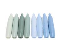 Ruban Correcteur Rétractable, 8 Recharges | Applicateur ABS, design bleu et vert, pour documents de bureau et devoirs scolaires, cartouches remplaçables