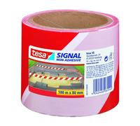 Ruban de balisage Tesa SECURISER rouge/blanc 100m