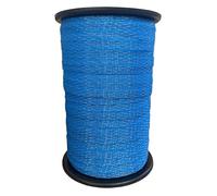 Ruban de clôture électrique Premium - bleu - 200 m 10 mm 5 conducteurs - spécialment pour éloigner les animaux sauvages