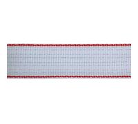 AKO Weidezaunband TopLine Plus weiß/rot, 400 m Länge, 20 mm breit