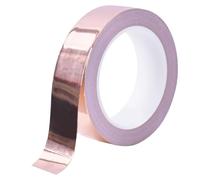 Ruban de Cuivre 20m x 30mm Ruban Adhésif en Feuille de Cuivre Adhésif Double Conducteur Ruban de Cuivre pour Guitare et EMI Shielding,Vitrail,Artisanat,Réparations Électriques,Répulsif d'insectes