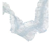 Ruban de dentelle en organza, ruban de garniture festonné en tissu de 10 mètres de large de 3 cm pour la garniture de robe, les projets de couture, les accessoires pour cheveux, l ' artisanat de la