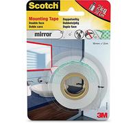 3M Ruban adhésif de fixation -Fix pour miroir, blanc