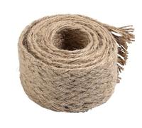 Ruban de jute Ruban en toile de Jute naturelle, 2 à 10 mètres/lot, cordon ficelle, Vintage, rustique, lin, bricolage, nœud artisanal, emballage, décor fête(Width 5cm 2Yards)