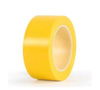 Ruban de marquage au sol, ruban d'avertissement de danger jaune, ruban adhésif de marquage for barrière, 20 mm à 150 mm, 9 couleurs, 33 m(Yellow,60MM x 33Meter)
