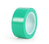 Ruban de marquage au sol, ruban d'avertissement de danger jaune, ruban adhésif de marquage for barrière, 20 mm à 150 mm, 9 couleurs, 33 m(Green,60MM x 33Meter)