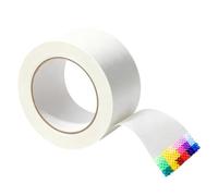 Ruban de masquage blanc 50,3 m de long, 5 cm de large, amovible, résistant | Ruban d'étiquetage inscriptible Pour maison, école, bureau, DIY, perles, création artisan