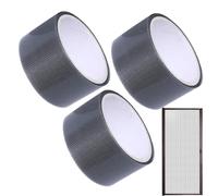 Ruban de réparation d'écran 1,97 x 200 cm Bande de réparation autocollante | Kit de réparation de porte d'écran pour intérieur et extérieur terrasse balcon porte moustiquaire filets fissures trous