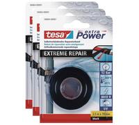 Ruban de Réparation Extreme Repair - TESA - 19 mm x 2,5m - Sans silicone - Noir