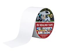 Ruban de réparation pour camping-car - Joint étanche pour toiture RV | Joint d'étanchéité pour caravane blanche Ta-pe, résistant aux UV pour camping-car, réparation de fuite Ta-pe - Pour toit, fenêtre