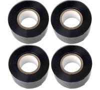 Ruban de réparation - X4 - Silicone - 3m x 25mm - Étanche - Auto-amalgamant - Noir