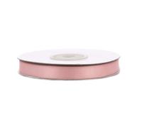 Ruban de satin double face - 10 mm x 20 m - Couleur au choix : 6/10/25/38 mm - Couleurs résistantes et lavable - Ruban pour mariage - Ruban cadeau pour emballage, décoration, bricolage - Vieux rose