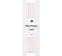 Ruban de satin rose poudré 3 m Rose G