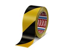 tesa Ruban de signalisation – Jaune/Noir