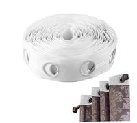 Ruban De Tête De Rideau 10 M 60 Trous 42 Mm Anti-UV Pliant en Tissu Polypropylène Draperie Ruban À Œillets Bureau À Domicile Haut Draperie À Œillets