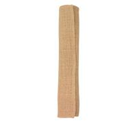 Ruban décoratif en jute, chemin de table en toile de jute de style naturel vintage, rouleau de tissu en ruban de jute, chaise artisanale, décoration de mariage de Noël (30 cm x 2 m)