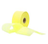 Ruban décoratif tnt effet tissu Sky Lab Jaune 75 mm x 100 m