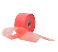Ruban décoratif tnt effet tissu Sky Lab Rouge 75 mm x 100 m