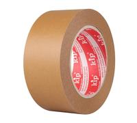 Ruban d'emballage papier Kip 48mm x 50m - Ruban adhésif d'emballage solide et écologique en papier kraft - Composé de 60% de matières premières naturelles et de 30% de fibres recyclées. Certifié FSC