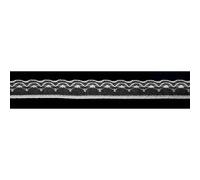 Ruban Dentelle Vague Blanc 15 Mm X 5 M