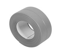 Ruban d'Étanchéité pour Baignoire, Mastic Auto-Adhésif de 3,2 m de Long, Imperméable à l'Eau pour la Cuisine et les Toilettes de Salle de Bains, Gris 22mm x 3,2m, PVC