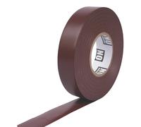 Ruban d'isolation électrique No Nonsense marron 33m x 19mm
