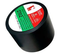 Ruban d'isolation en PVC, 25 mètres x 50 mm, noir, boîte de 48 pièces