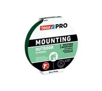 tesa Ruban double-face Mounting PRO Outdoor 19 mm x 5 m Blanc